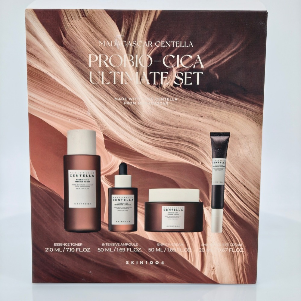 SKIN1004 Madagascar Centella Probio-Cica Ultimate Set 4-Piece Skincare Kit NEW